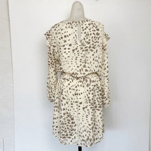 RAILS Ora Puma Animal Print summer Mini Dress Size M - Picture 8 of 13